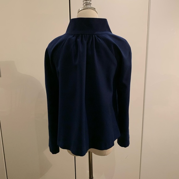 Lacey Parker blue wool short jacket. Extra small. - Picture 3 of 9
